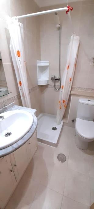 Apartamento Vistas Al Mar Con Piscina Y Terraza Foz Exterior foto