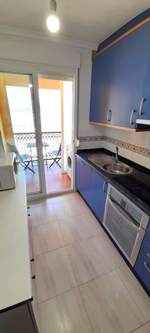 Apartamento Vistas Al Mar Con Piscina Y Terraza Foz Exterior foto