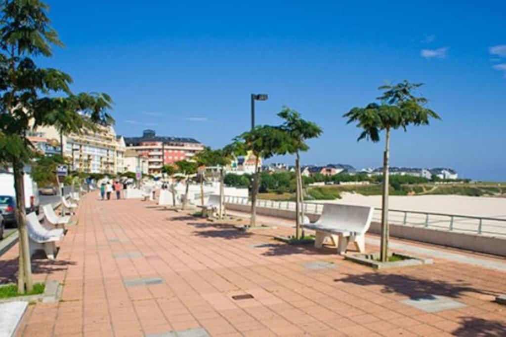 Apartamento Vistas Al Mar Con Piscina Y Terraza Foz Exterior foto