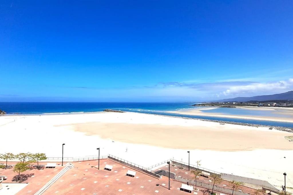 Apartamento Vistas Al Mar Con Piscina Y Terraza Foz Exterior foto