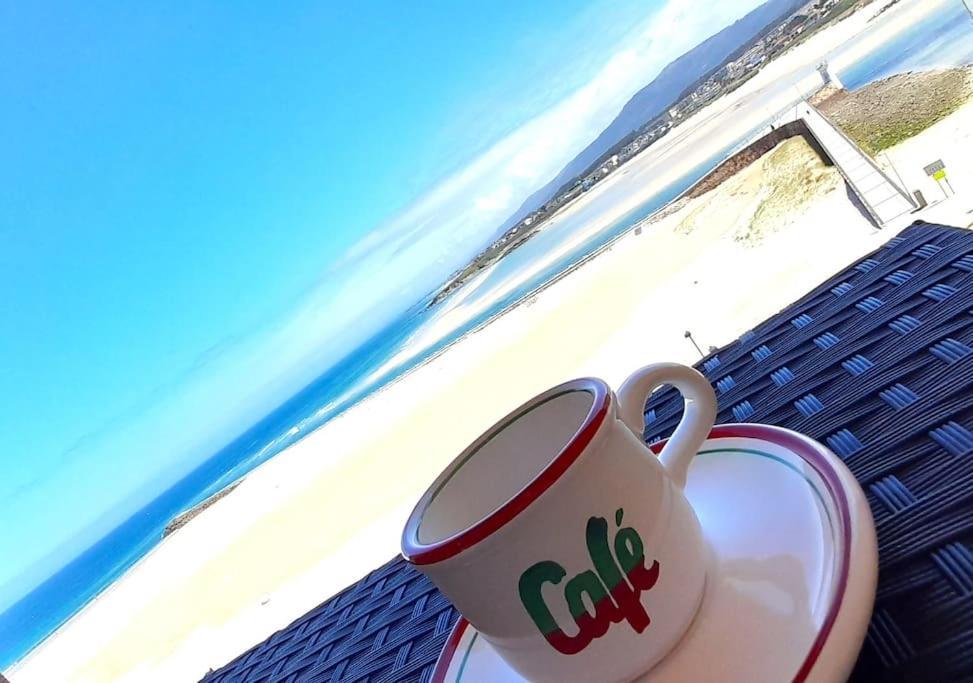 Apartamento Vistas Al Mar Con Piscina Y Terraza Foz Exterior foto